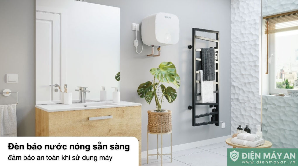 Bình nóng lạnh Atlantic 30 lít SWH 30A M-N0 AMI SQUARE 831261